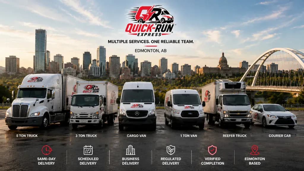 Quick-Run Express commercial fleet lineup
